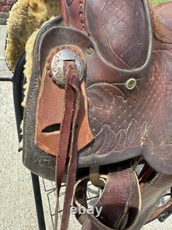 Horse Tack Antique N. Porter 15 Western Saddle