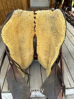 Horse Tack Antique N. Porter 15 Western Saddle