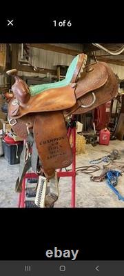 Hr Champion SR Girls All Round Western Saddle 16
