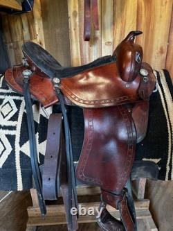 Imus Flex Tree Western Saddle 16 inch seat