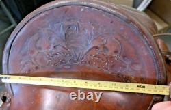 Incredibly Rare, Museum Quality 1889 SC Gallup Western Ranch/Pueblo Saddle