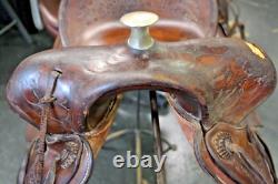 Incredibly Rare, Museum Quality 1889 SC Gallup Western Ranch/Pueblo Saddle