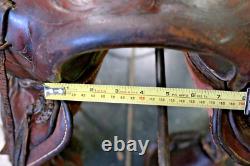 Incredibly Rare, Museum Quality 1889 SC Gallup Western Ranch/Pueblo Saddle