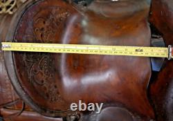 Incredibly Rare, Museum Quality 1889 SC Gallup Western Ranch/Pueblo Saddle
