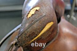 Incredibly Rare, Museum Quality 1889 SC Gallup Western Ranch/Pueblo Saddle