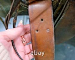 Incredibly Rare, Museum Quality 1889 SC Gallup Western Ranch/Pueblo Saddle