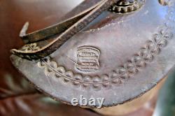 Incredibly Rare, Museum Quality 1889 SC Gallup Western Ranch/Pueblo Saddle