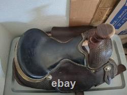J Black Saddle Co. Western Saddle Brown
