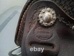 J Black Saddle Co. Western Saddle Brown