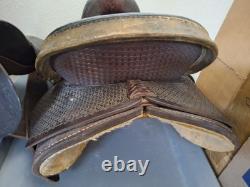 J Black Saddle Co. Western Saddle Brown