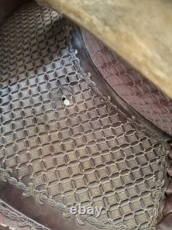 J Black Saddle Co. Western Saddle Brown