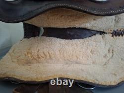 J Black Saddle Co. Western Saddle Brown