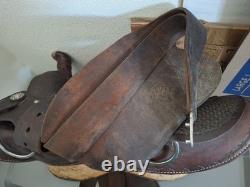 J Black Saddle Co. Western Saddle Brown