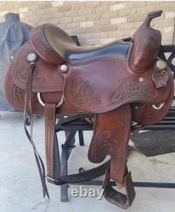 Jack Brainard Western Saddle Cow Horse/Reining 15.5 Inch