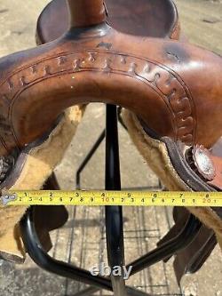 Jack Smith 15.5 Custom Western Cutting saddle
