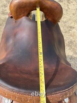 Jack Smith 15.5 Custom Western Cutting saddle