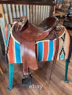 James Saddlery Santa 123 Australian Stock Saddle Endurance 18