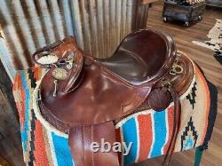 James Saddlery Santa 123 Australian Stock Saddle Endurance 18