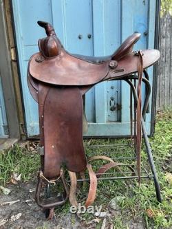 John M. Fallis Balanced Ride Saddle