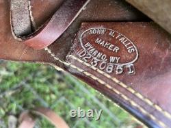 John M. Fallis Balanced Ride Saddle