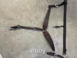 John M Fallis Balanced Ride Western Saddle 15 Inch Seat