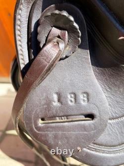 KEYSTON Western Leather Horse SADDLE