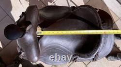 KEYSTON Western Leather Horse SADDLE