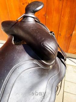 KEYSTON Western Leather Horse SADDLE
