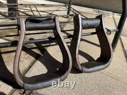 KEYSTON Western Leather Horse SADDLE