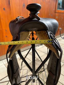 KEYSTON Western Leather SADDLE