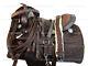 Kids Western Saddle Barrel Racing Pleasure Trail Brown Used Tack Set 12 13 14