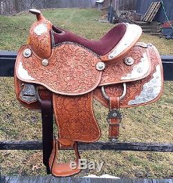 Kids Western Show Saddle 14