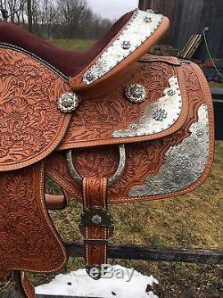 Kids Western Show Saddle 14