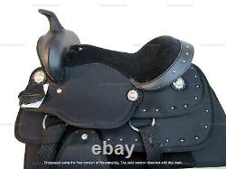 Kids Western Synthetic Saddle Youth Barrel Racing Pleasure Used Tack 12 13 14