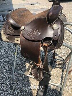 Kids western saddle