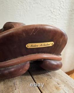 Kiefer Leather Horse Saddle, Johns Stubben Krefeld 18 Chocolate Brown