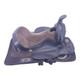 King Leather Barrel Racing Trail Saddle Black Brown Western Horse Saddle