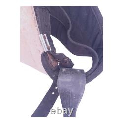 King Leather Barrel Racing Trail Saddle Black Brown Western Horse Saddle