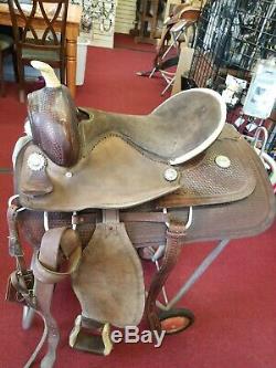 King Monarch Barrel Western Saddle 17