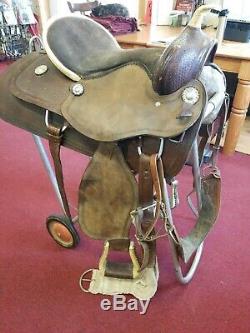 King Monarch Barrel Western Saddle 17