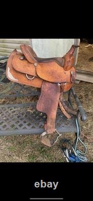 King Ranch Saddle Western Saddle