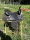 King Series Synthetic Western Saddle, 15 Seat, Used In Good Condition