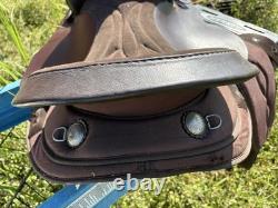 King Series Western 15.5 In Saddle Brown Trail Horse Tack