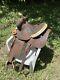 Kingsville Texas Leather Western Saddle Marked Joe Mendietta King Ranch Area