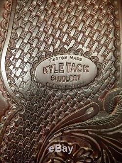 Kyle Tack Cutting Cowhorse Saddle 15 3/4