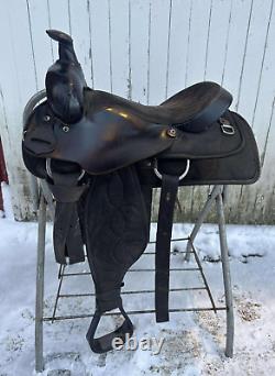 LAMB SADDLE CO. Synthetic 16 Western Training/Endurance/Trail Saddle GREAT