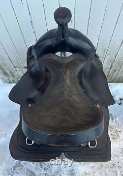 LAMB SADDLE CO. Synthetic 16 Western Training/Endurance/Trail Saddle GREAT