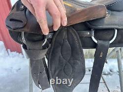 LAMB SADDLE CO. Synthetic 16 Western Training/Endurance/Trail Saddle GREAT