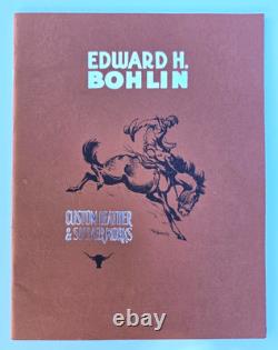 LOT of (7) Reprint Western Saddlery Catalogs / Crockett, Edward H. Bohlin