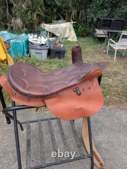Ladies Western Side Saddle Leather